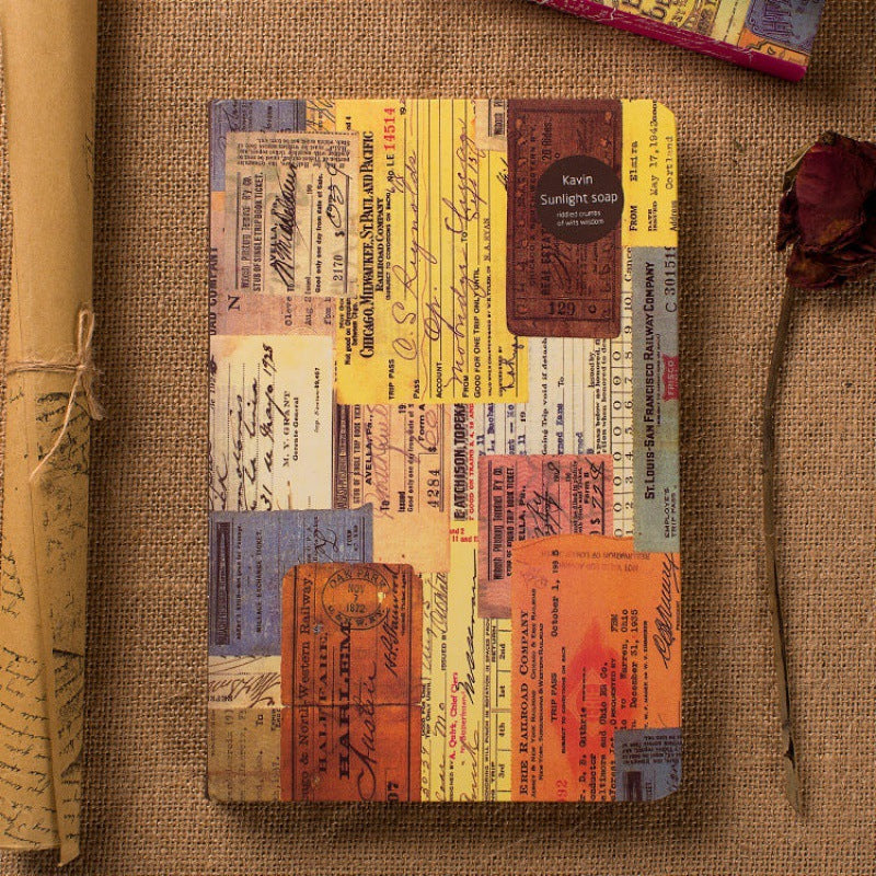 Wholesale Creative Ledger Color Page Illustration Notebook